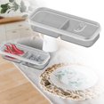 thumbnail image 2 of TIELUTT Freezer Storage Containers Narrow Fit Refrigerator Resealable Bags Food Storage Bags Sandwich Tough Zip Food Storage Wooden Sandwich Bag Organizer for Drawer Sustainable Reusable Food Wrap, 2 of 6