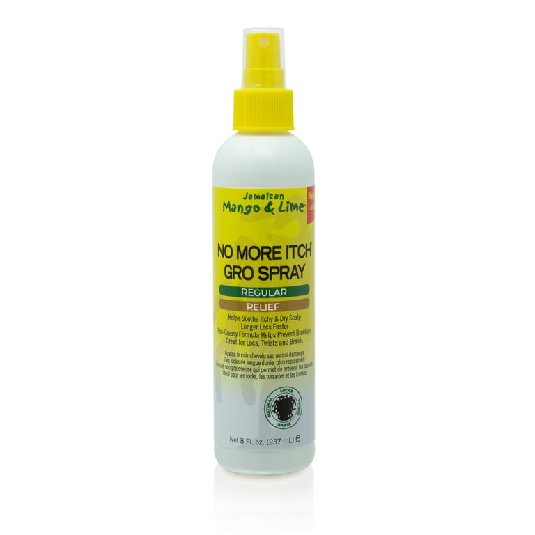 Jamaican Mango & Lime Maximum Relief No More Itch Gro Spray 8 oz