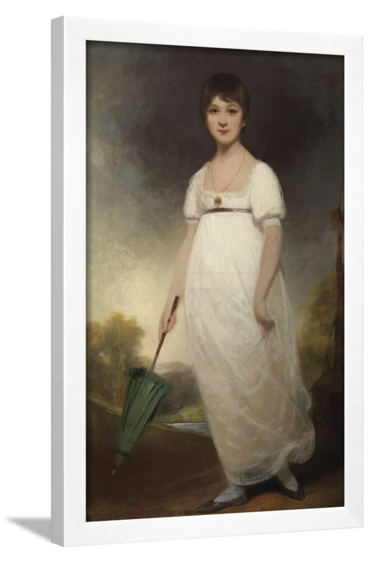 Portrait Of Jane Austen 1775 1817 The Rice Portrait C 1792 93 Framed Print Wall Art By Ozias Humphry Walmart Com Walmart Com