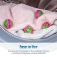 thumbnail image 3 of 6PCS Hair Catcher Balls Anti-winding Laundry Lint Remover Washing Balls Reusable Lint Remover Balls for Washing Machine, 3 of 5