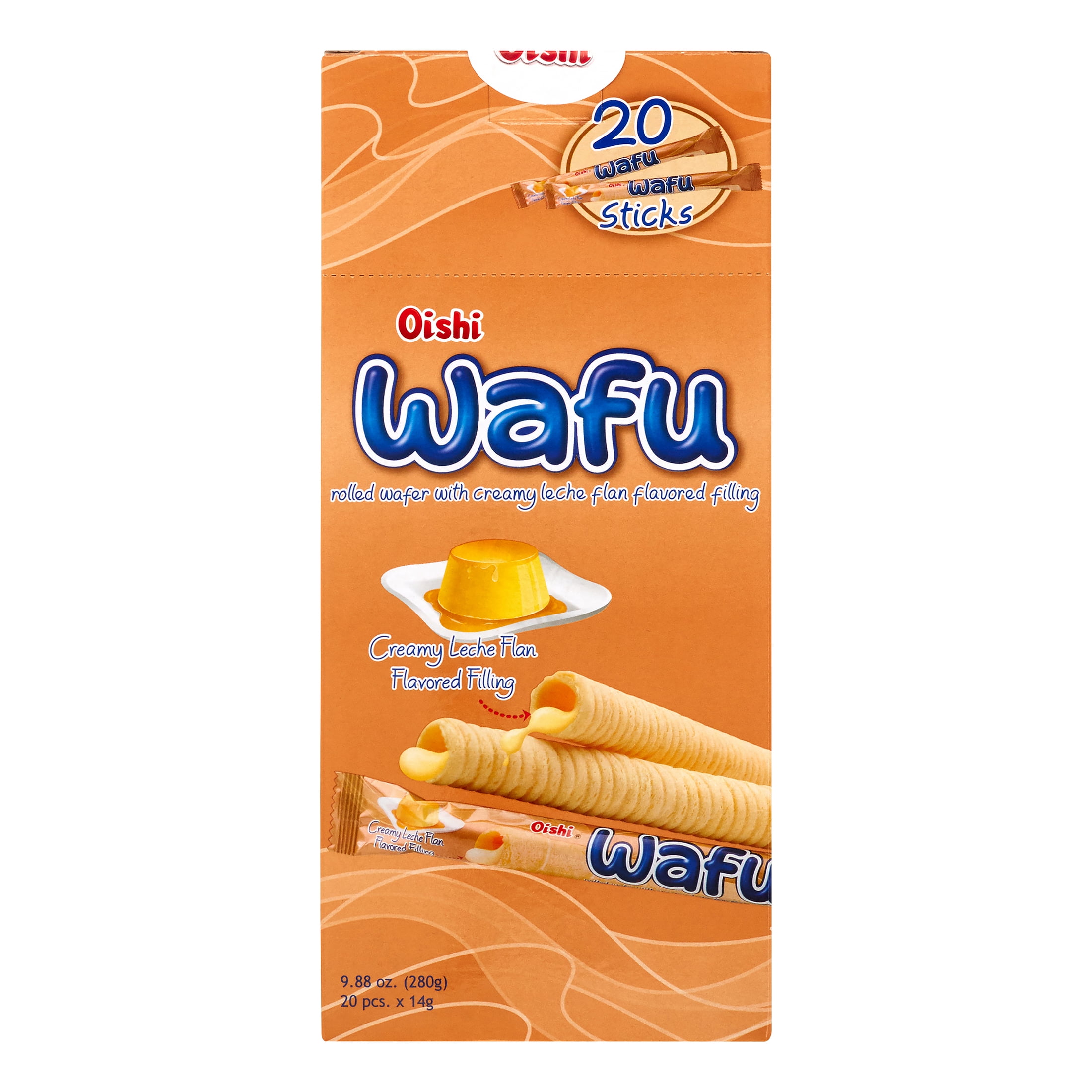 Oishi Wafu Creamy Leche Flan, 280 Gram