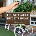 thumbnail image 5 of Welcome Sign for Front Door Porch, Home Office Welcome Hello Sign Decor for Wall Decorations, Housewarming Gifts for New House Home Women Men, But It's home, 5 of 10