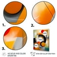 thumbnail image 3 of Designart "Abstract Shapes And Line Artwork III" Abstract Wall Decor, 3 of 5