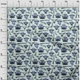 thumbnail image 3 of oneOone Rayon Light Blue Fabric Cowboy Fabric For Sewing Printed Craft Fabric By The Yard 56 Inch Wide, 3 of 5