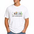 thumbnail image 2 of Just a Spooky Goose Halloween T-Shirt – Funny Ghost Goose Graphic – Bird Lover's Seasonal Wear, 2 of 6