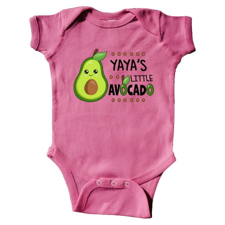 

Inktastic Yaya s Little Avocado with Cute Baby Avocado Gift Baby Boy or Baby Girl Bodysuit