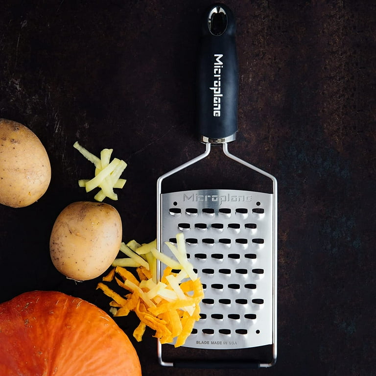 Microplane Black Gourmet Series Coarse Cheese Grater