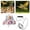 A, variant on Floral Print Adjustable Bird Flying Harness with 6.56ft Leash, Breathable Escape-Proof Polyester Vest for Small Parrots Conures, Lightweight Outdoor Training Safety Harness, S/M/L Sizes
