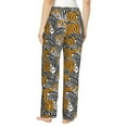 thumbnail image 6 of Pajama Pants Women, cool Tiger zebra Sweatpants Soft Sleep Lounge Pants, Casual PJ Bottoms Pants with Pockets, 6 of 7