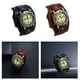 thumbnail image 1 of Reloj de pulsera Yinane de Cuero para hombres y mujeres 2 piezas, 1 of 8