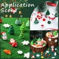 thumbnail image 5 of 50Pcs Miniature Christmas Figurines Mini Snowman Santa Claus Xmas Tree Candy Cane Snowflake Tiny Christmas Ornaments Resin Christmas Miniatures, 5 of 5