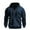 5# Navy, variant on Huankd Men's Fleece Hoodie Sweatshirts Workout Athletic Hoodies Long Sleeve Quarter Zip Pullover Sweatshirt with Kanga Pockets Wine M