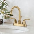 thumbnail image 3 of 4 Inch Centerset Bathroom Faucet Gold, 3 of 5