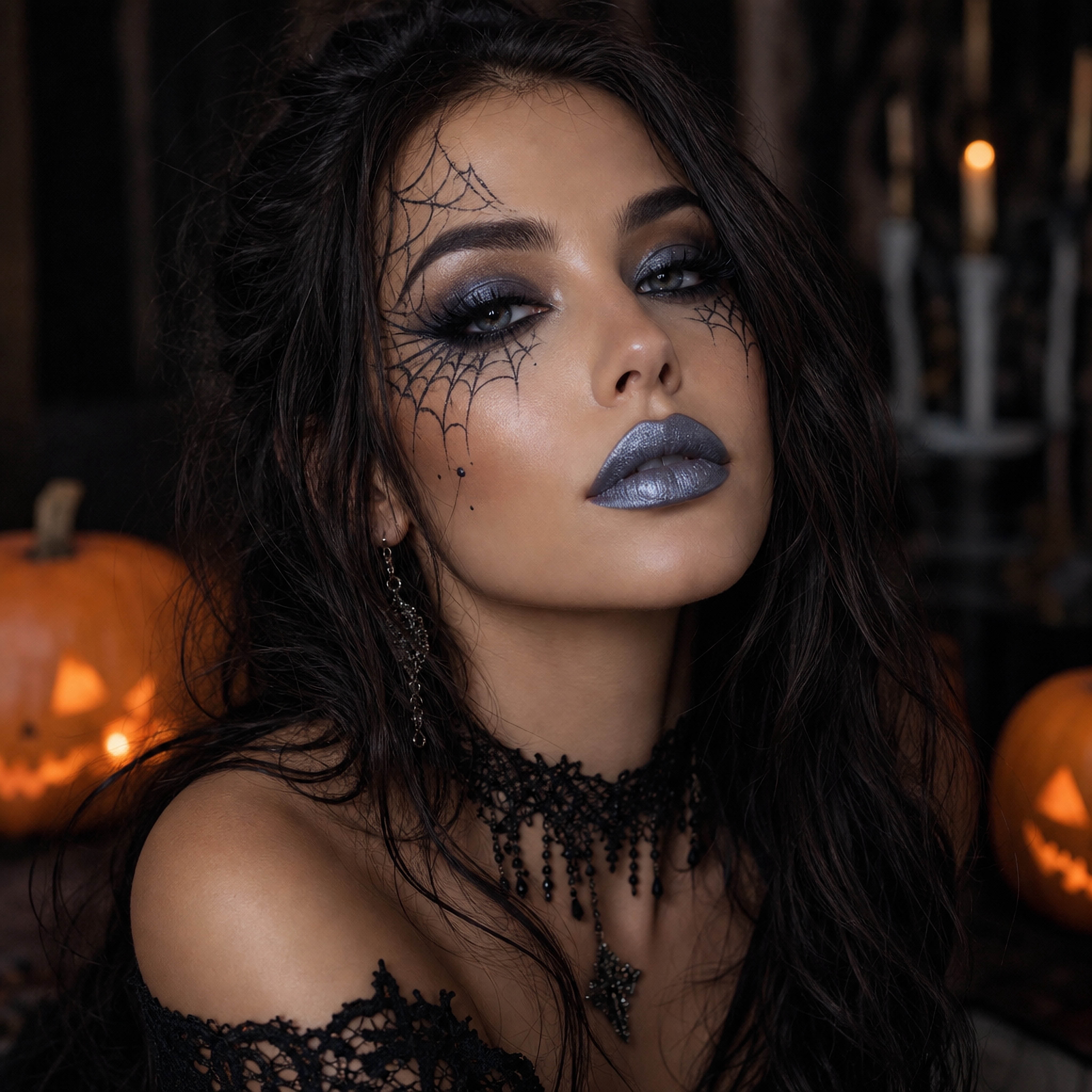 Expressions Ultra High Gloss Liquid Lipstick for Costume Makeup - Black