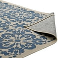 thumbnail image 4 of Modway Ariana Vintage Floral Trellis 4x6 Indoor and Outdoor Area Rug in Blue and Beige, 4 of 9