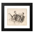 thumbnail image 2 of J. J. Grandville 17x15 Black Modern Framed Museum Art Print Titled - Illustration in Jerome Paturot, by Louis Reybaud, Paris, 1846 (ca. 1846), 2 of 5