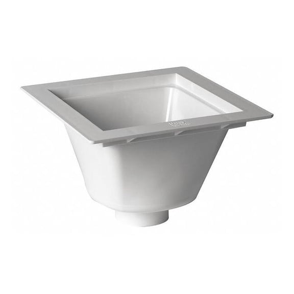 Oatey Floor Floor Sink Drain, 3" Pipe Dia., PVC 42721