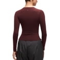 thumbnail image 2 of CRZ YOGA Softembrace Crewneck Long Sleeve Workout Top, Ultra Soft, Shirts for Women, 2 of 6