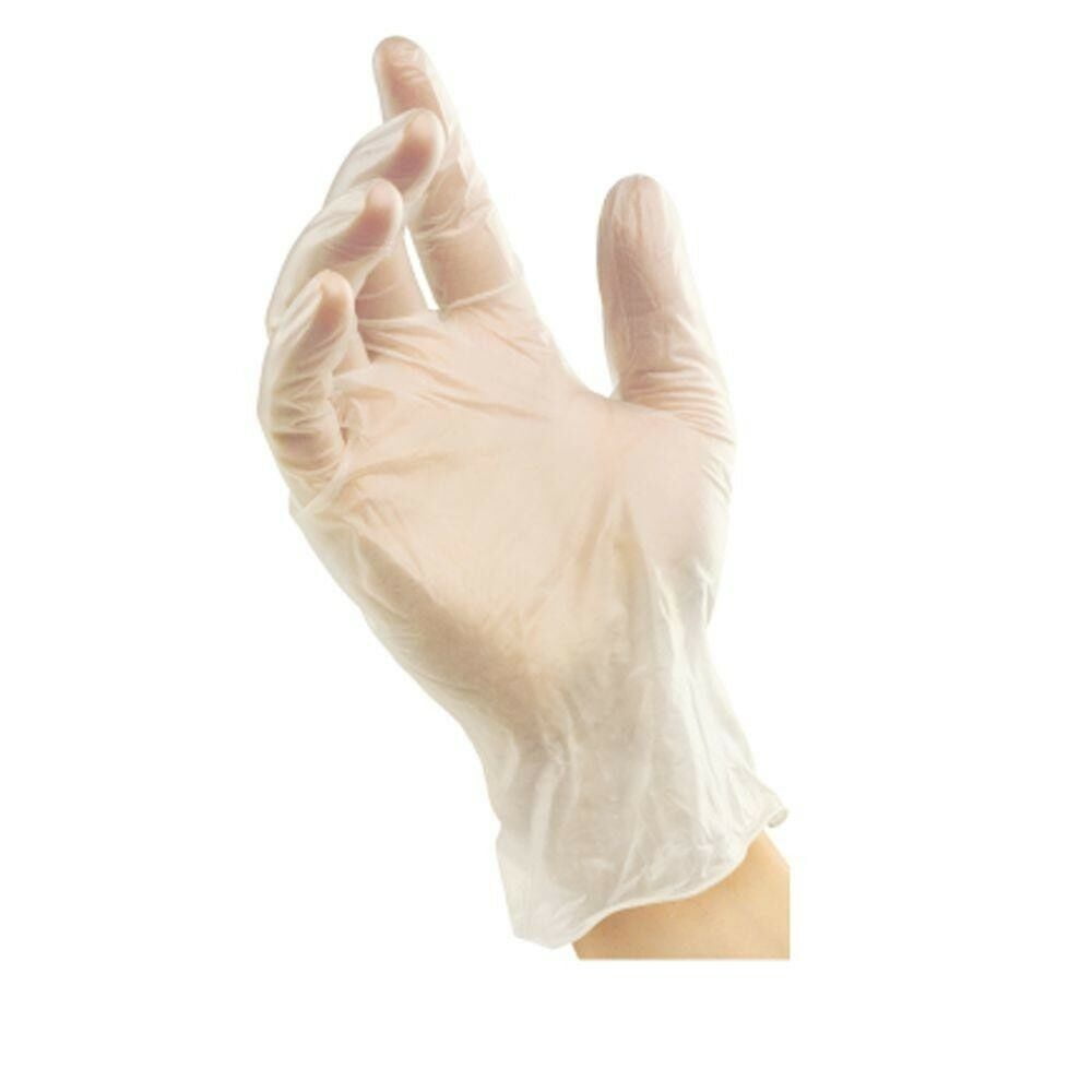 Pro Cleaning Disposable Vinyl Gloves (50Count)