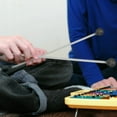 thumbnail image 3 of 2 Pcs Double Marimba Mallet Xylophone for Adults Instruments Bell Child Black, 3 of 8
