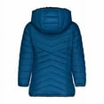 thumbnail image 6 of Steve Madden Youth Girls Reversible Parka | Blue, XS-(5/6), 6 of 8