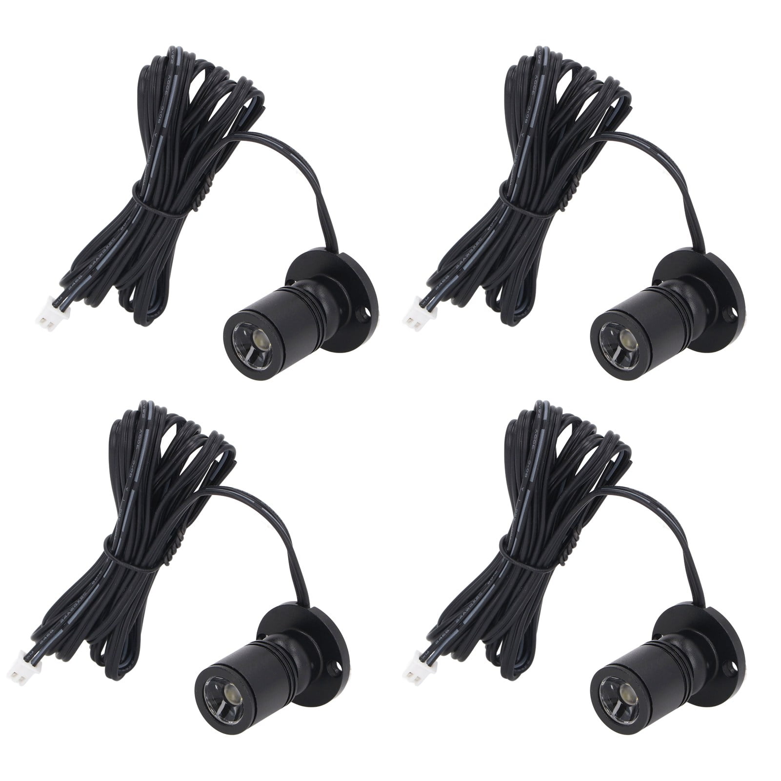 Mini USB Spotlight Kit, 4 Dimmable LED Lights For Displays, Jewelry, Home Accent Lighting