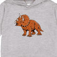 thumbnail image 3 of Inktastic Triceratops Roaring Toddler Hoodie, 3 of 4