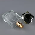 thumbnail image 2 of 3 botellas vacías de perfume de vidrio con atomizador para loción de afeitar, 50 ml, tapa negra 6 piezas, 2 of 8