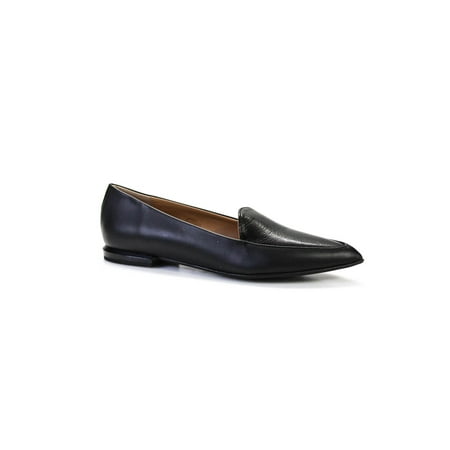 

Pre-owned|Everlane Womens The Modern Pointed Toe Leather Oxfords Loafers Black Size 7