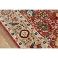 thumbnail image 3 of Momeni Lenox Polypropylene Machine Made Red Area Rug 7'6" X 9'6", 3 of 4
