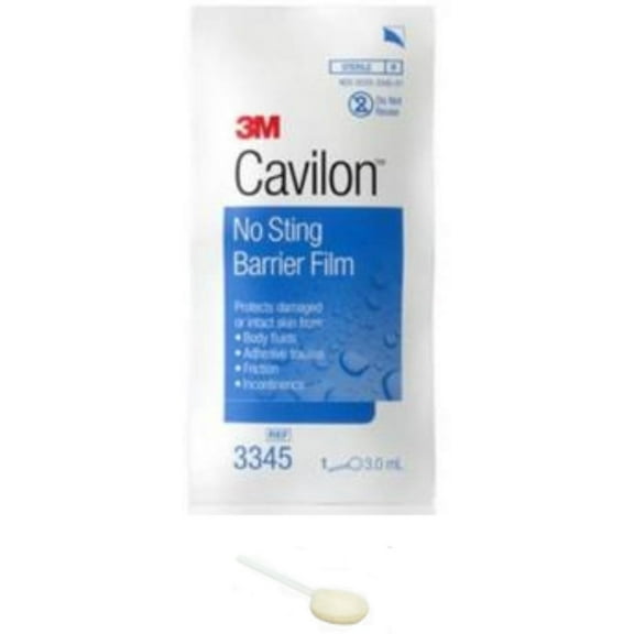 2 Pack - 3M Cavilon No Sting Barrier Film 25x3ml [3345] Wand 25ea