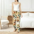 thumbnail image 4 of Honiee 70s Hippie Style for elegant Women's Lounge Pants and Pajama Pants, crafted for ultimate comfort in your sleepwear essentials-X-Large, 4 of 6