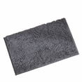thumbnail image 1 of Alfombrilla de baño antideslizante absorbente de ducha de microfibra de chenilla de 40 cm x 60 cm para baño, gris Shuxiu Wang  9024715001757, 1 of 4