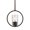 Bronze, variant on Millennium Lighting 46" 1 Light Metal Mini-Pendant Light in Rubbed Bronze