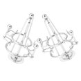 thumbnail image 1 of GOOHOCHY 2 Pcs Boules d'Équilibre Ornement Argent Conscience Spatiale Jeu Intérieur Extérieur, 1 of 8