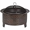 thumbnail image 3 of CobraCo Woven Base Cast Iron Fire Pit FBCIWOVEN-BZ, 3 of 4