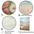 thumbnail image 3 of Designart "Cute Meadow Landscape I" Meadow Floater Framed Wall Art Living Room, 3 of 5