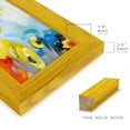 thumbnail image 2 of In the Loop III -Framed Print w/glass-Sunflower Yellow, 2 of 8