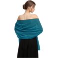 thumbnail image 2 of ORUYROP Châle Foulard Enveloppements Doux Chiffon Dentelle Pashmina pour Robes de Soirée pour occasions Formelles, 2 of 6