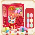 thumbnail image 4 of XWSHYW Juguetes para Niños Pequeños Juguetes de Año Nuevo para Niños Mini Máquina Expendedora con 6 Juegos de Dinosaurios de Simulación de Año Nuevo para Niños Pequeños Máquina de Regalo de Pascua de, 4 of 6