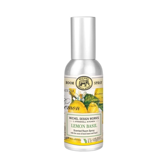 Michel Design Works Home Fragrance Spray, Lemon Basil