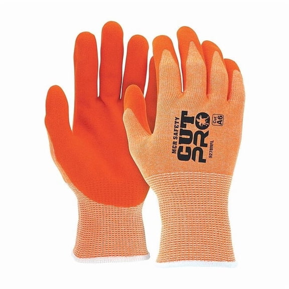 Cut Pro Cut-Resistant Gloves, Cut Level A6 ,Nitrile ,Sandy ,XS 12 PK 92730HVXS