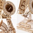 thumbnail image 3 of Modelo de instrumento musical de saxofón con forma de rompecabezas de madera en 3D para adultos, 3 of 5