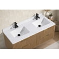 thumbnail image 3 of San Diego 55" Floating Bathroom Vanity Oak, 3 of 10