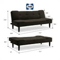 thumbnail image 7 of Miami Sofa Convertible in Heavenly Midnight by Sealy Sofa Convertibles, 7 of 7