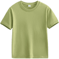 thumbnail image 6 of Gerichy A Style Boys Tee 3-Pack Boys Summer Tops Tees Kids Short Sleeve Crew Neck T Shirt Toddler Boys Solid Tee Shirts for Boys Girls, 6 of 6