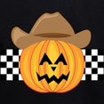thumbnail image 3 of CafePress - Western Halloween Cowboy Pumpkin - Kids Sweatshirt, Youth Crew Neck Sweatshirt, 3 of 4