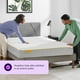 thumbnail image 2 of Colchón de Espuma Nooz Prime Queen Size Adulto y 2 Almohadas Responsive de Memory Foam Triturado blanco Queen Size, 2 of 7