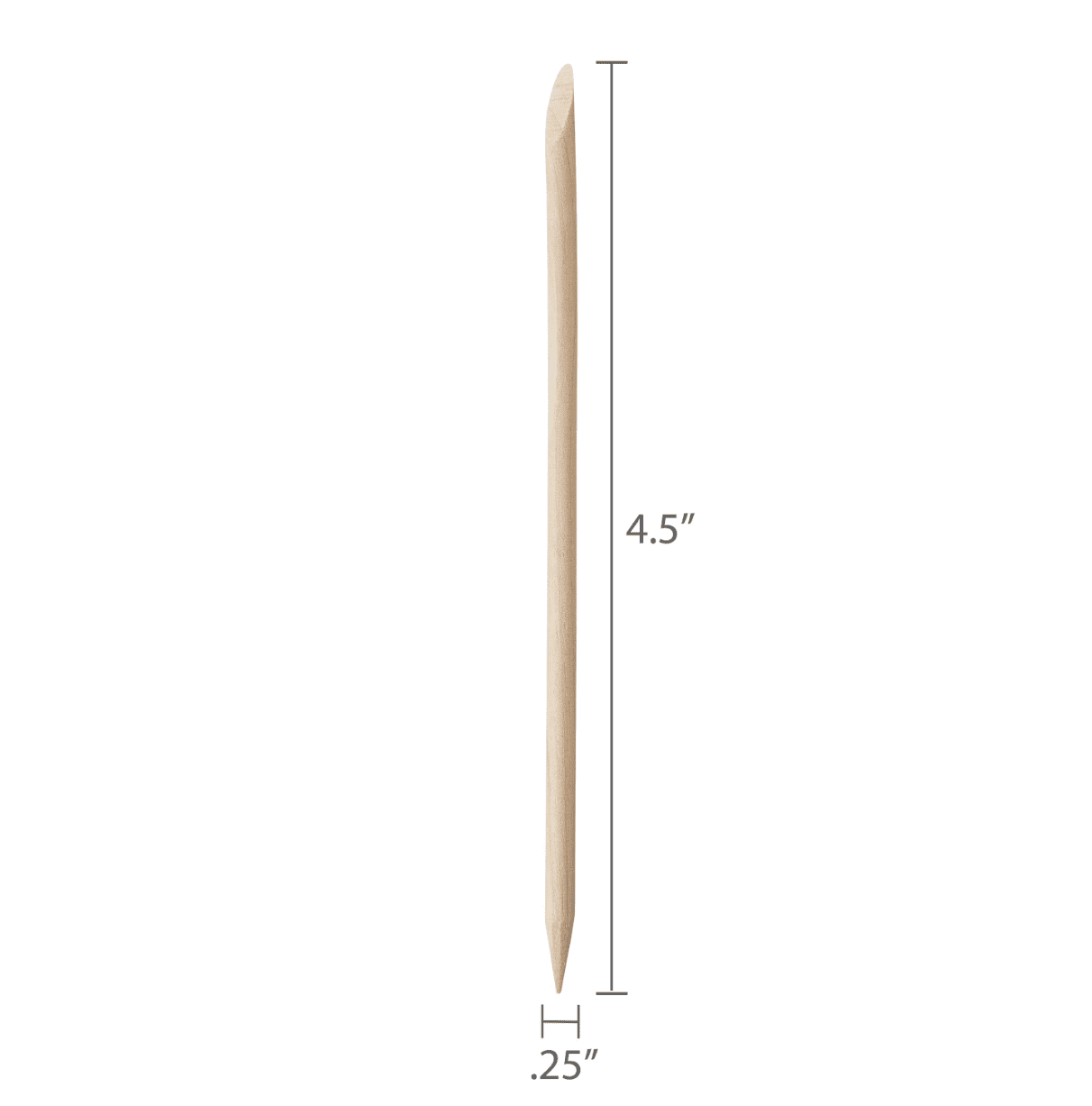 (4 pack) Equate Dual Pointed Cuticle Sticks for Nail & Cuticle Care, 12 Count