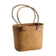 thumbnail image 3 of Cesta de almacenamiento tejida a mano, cesta de la compra, cesta de picnic, cesta de almacenamiento de pan portátil ligera, cesta para, 3 of 8